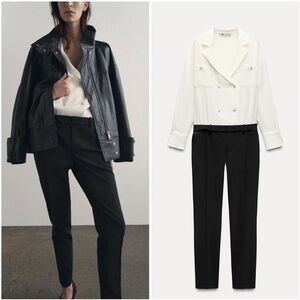 Size XL | Zara | ZW Combination Jumpsuit